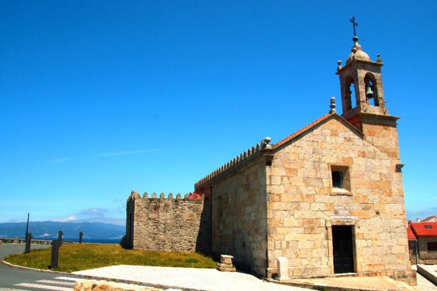 Panorámica de la ría de Arousa desde lo alto