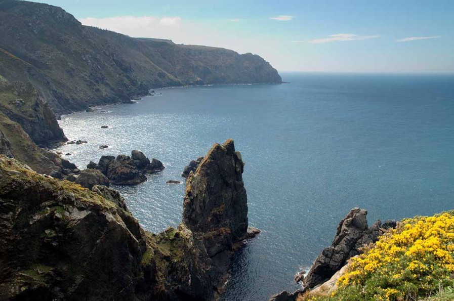 Acantilados de la Serra da Capelada dominando el Atlántico