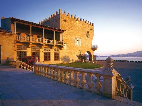 Panorámica del valle de O Rosal