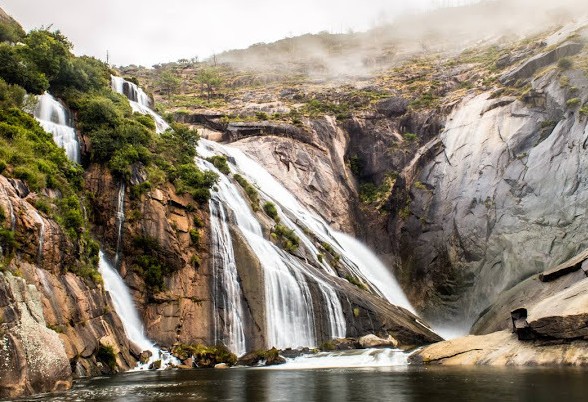 Cascada del río Xallas en Ézaro