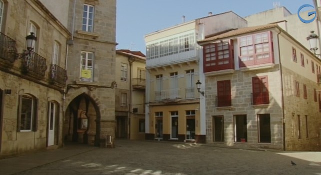 Claustro del convento de San Francisco en Noia
